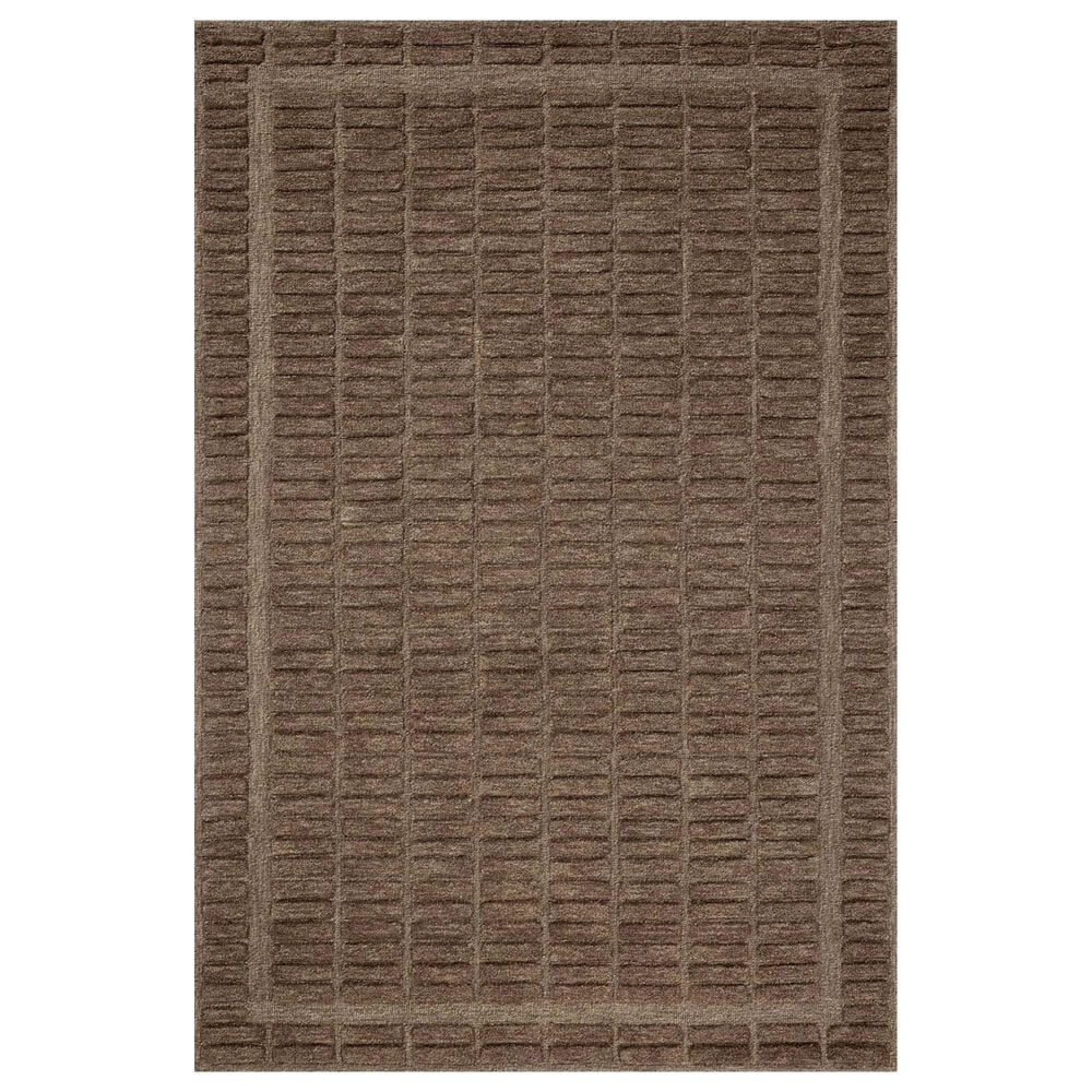 Chris Loves Julia x Loloi Bradley 2"3" x 3"9" Cocoa Area Rug, , large