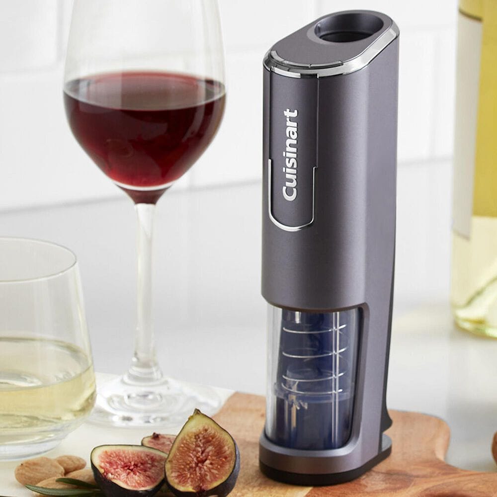 Cuisinart EvolutionX Cordless 4-In-1 Wine Opener in Dark Gray, , large