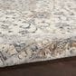 Nourison Quarry 3" x 5" Ivory and Grey Area Rug, , large