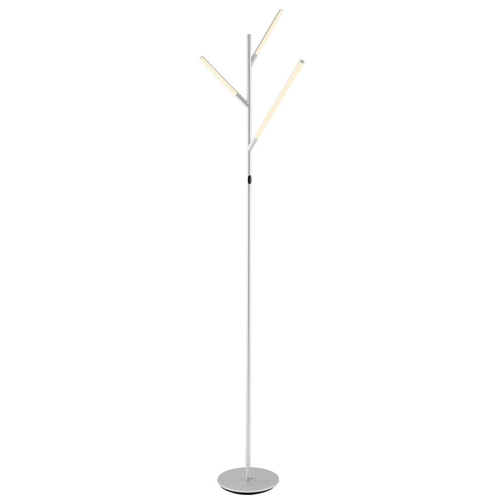 Lite Source Lorant 3-Lite LED Floor Lamp in Silver, , large