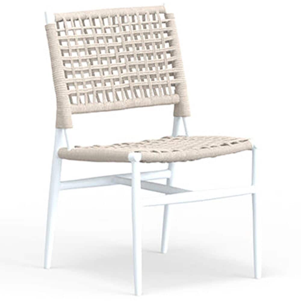 Sunset West Bahia Armless Dining Chair in Sand, , large