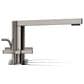 Kohler Composed Widespread Bathroom Sink Faucet with Cross handles in Vibrant Titanium, , large
