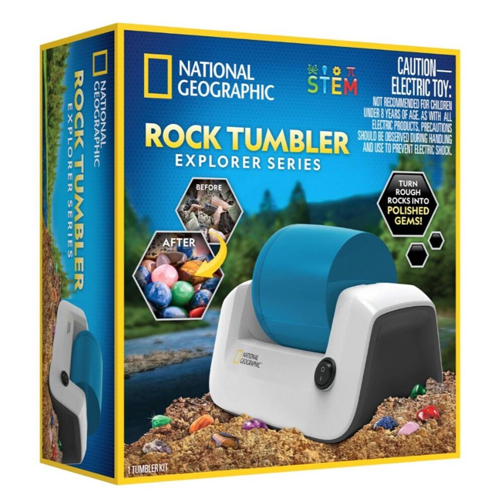 National Geographic Explorer Series Rock Tumbler Science Set in Multicolor, , large