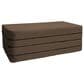 Jaxx Zipline Big Kids Modular Sofa & Ottoman in Chocolate, , large