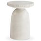 Bernhardt Antibes 24" Round End Table in Pumice, , large