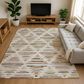 Dalyn Rug Company Kenner KN2 Ivory 9" x 12" Area Rug, , large