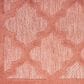 Nourison Easy Care 8" x 10" Coral and Orange Indoor/Outdoor Area Rug, , large