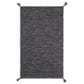 Safavieh Montauk 3" x 5" Grey and Black Area Rug, , large