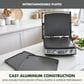 Green Pan Elite 14" Contact Grill and Griddle in Graphite, , large