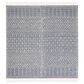 Safavieh Natura NAT852M 6" Square Ivory and Blue Area Rug, , large