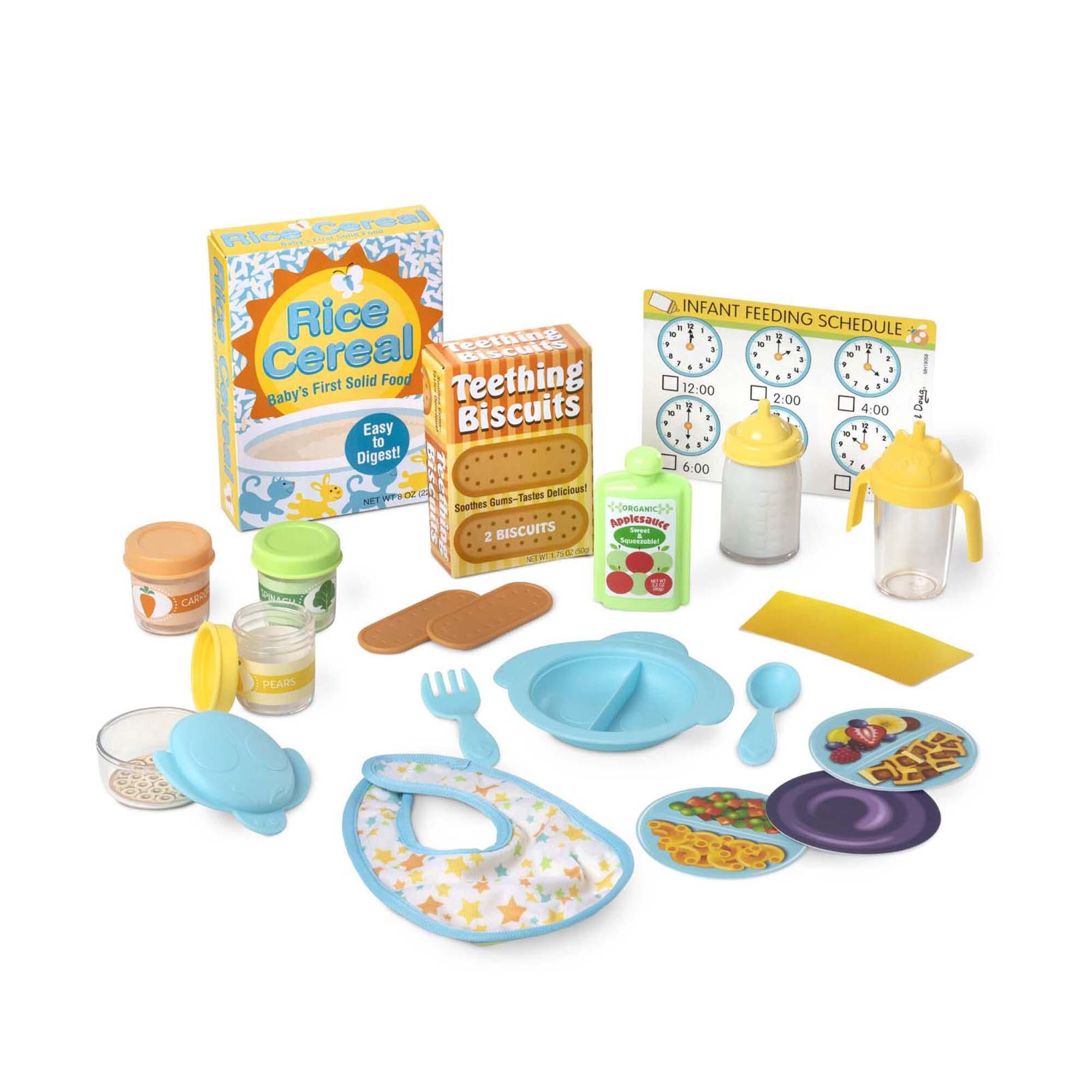 Melissa and doug mine to love deluxe baby care play set clearance