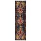 Safavieh Monaco MNC247R-28 2"2" x 8" Grey/Fuchsia Runner, , large