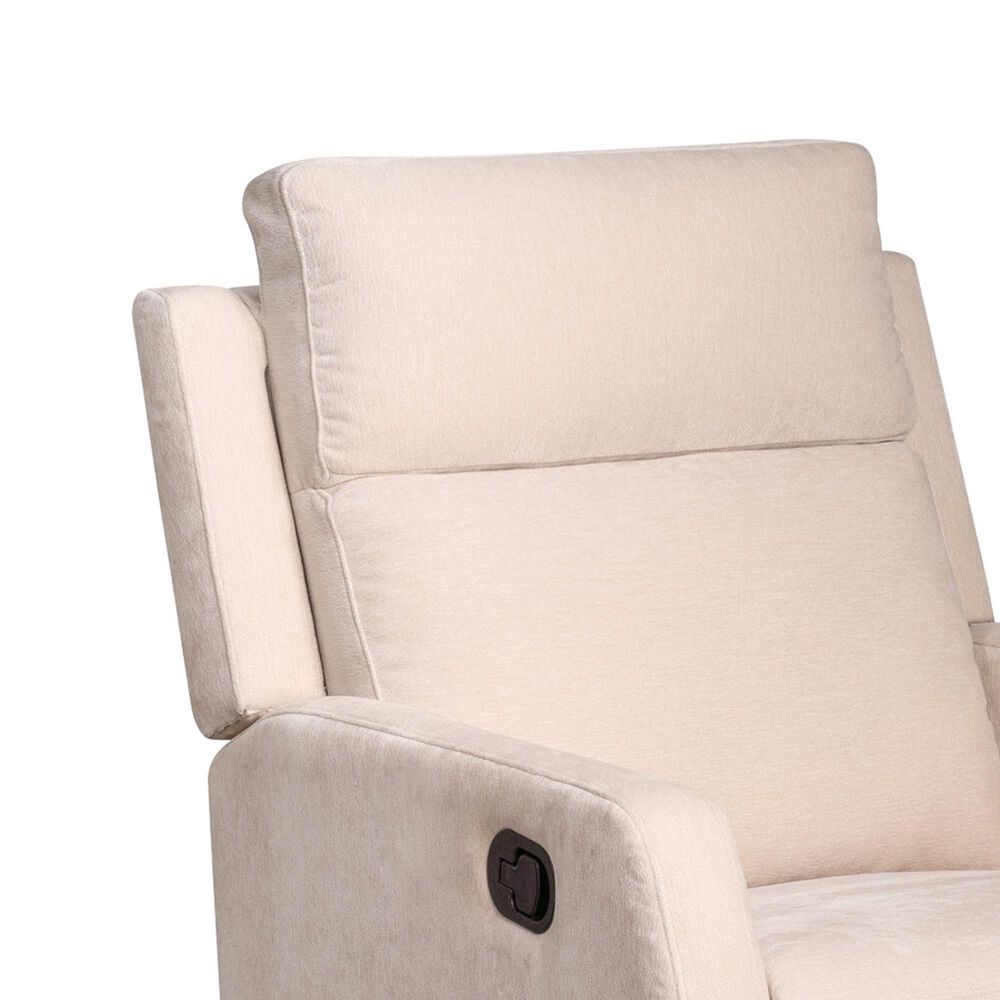 Eastern Shore Baker Swivel Manual Glider Recliner in Oatmeal, , large