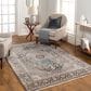 Surya Carlisle Oriental 8"10" x 12"6" Dusty Pink, Sage, Denim, Medium Brown and Dark Brown Area Rug, , large