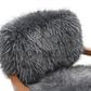 Furniture of America Lumir Long-Haired Accent Chair in Charcoal Gray, , large