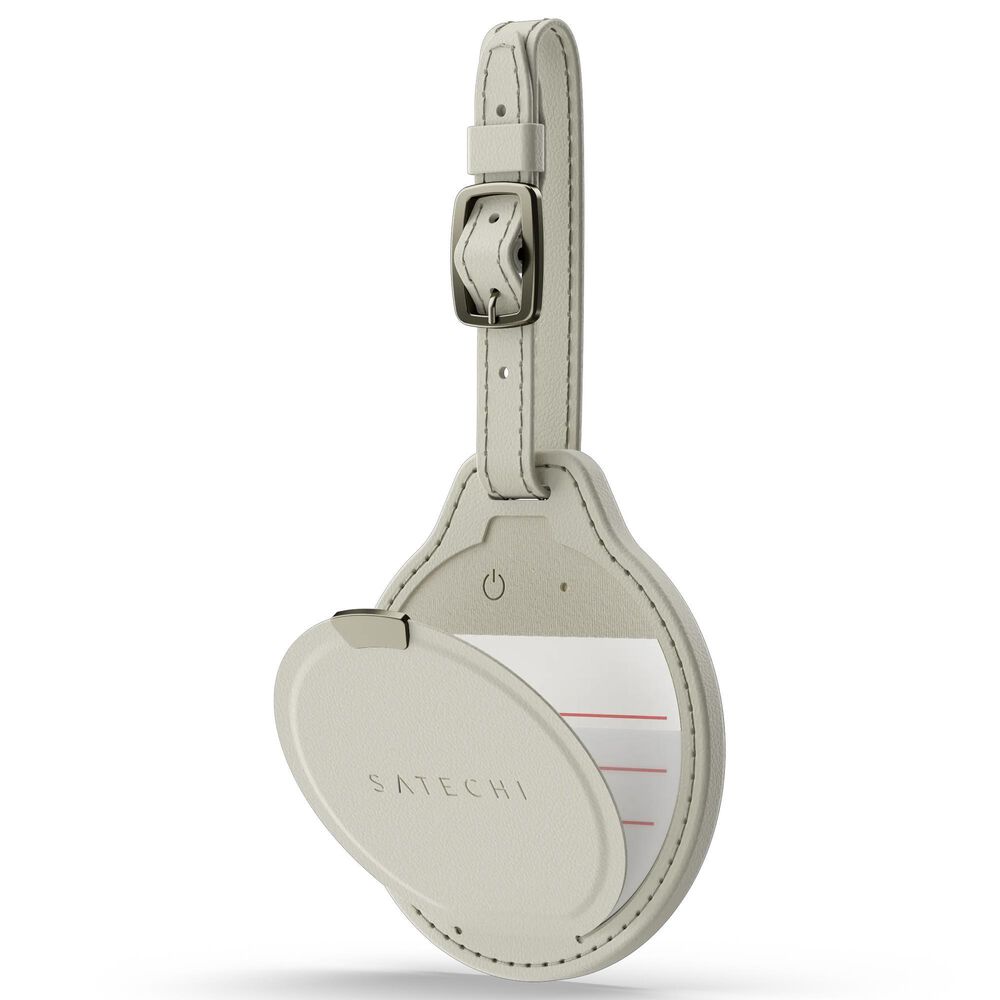 Satechi Vegan-Leather FindAll Luggage Tag in Sand, , large