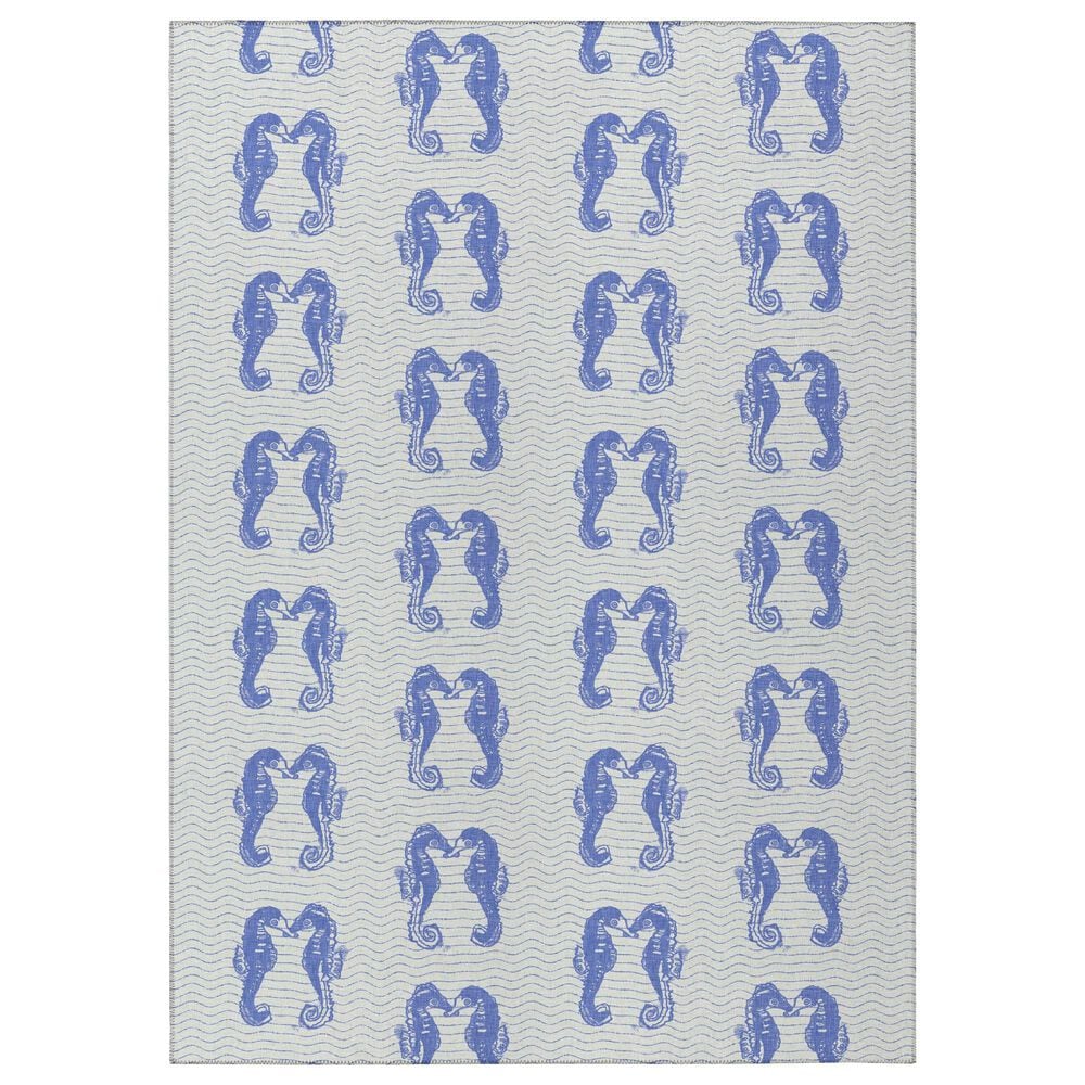 Dalyn Rug Company Seabreeze SZ15 3" x 5" Navy Area Rug, , large