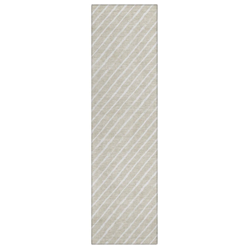 Dalyn Rug Company Wonderland WN27 2"3" x 7"6" Beige Indoor/Outdoor Runner, , large