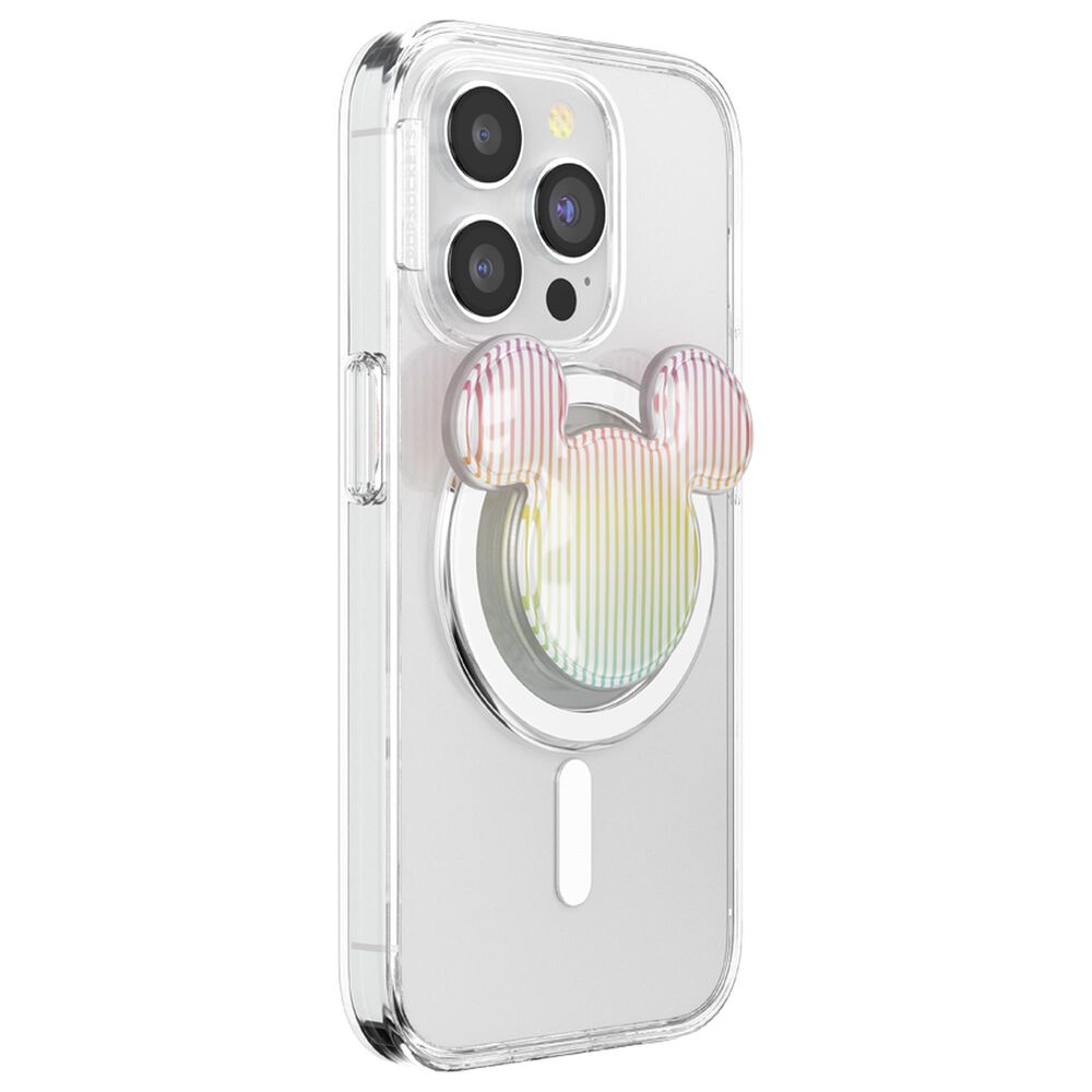 PopSockets Mickey and Friend MagSafe PopGrip in Airbag Sherbert Mickey Stripe, , large