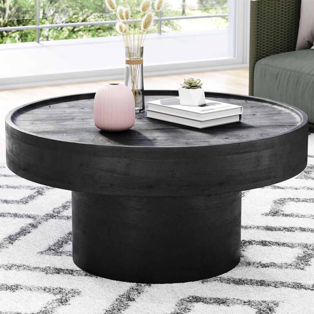 Zuo Modern Watson Coffee Table in Black, , large