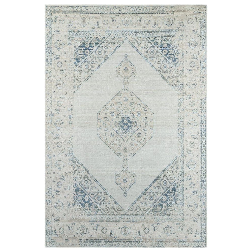 Momeni Isabella ISA-10 2"7" x 8" Blue Runner, , large