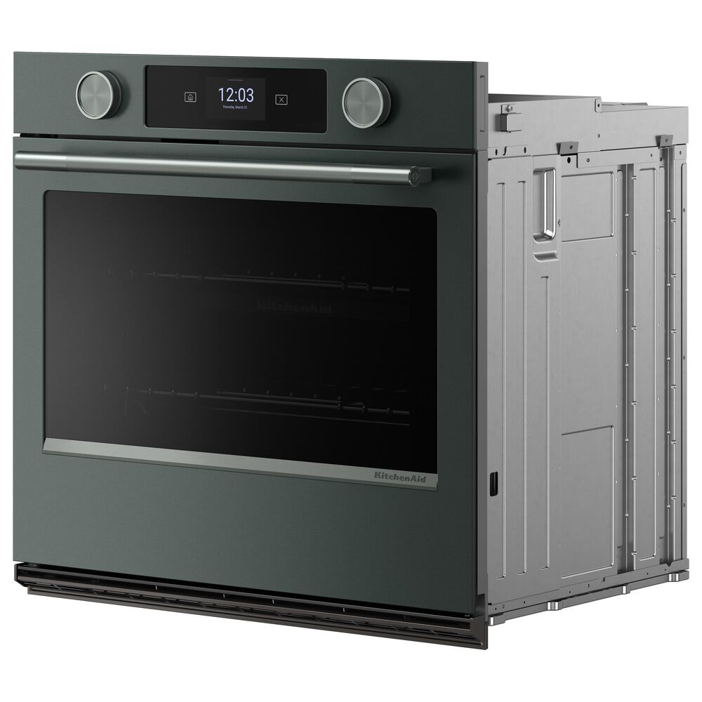 KitchenAid 30" Single Wall Oven with Assisted Cook Cycles in Juniper, , large