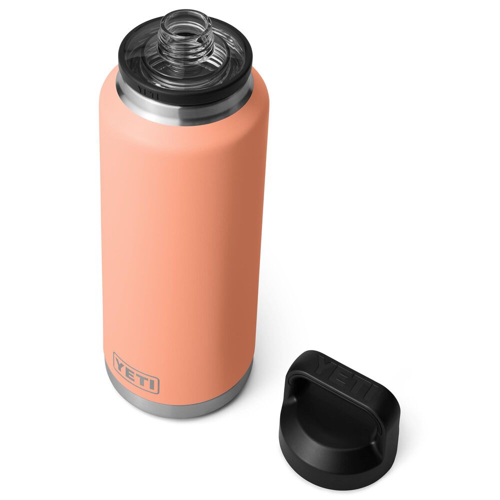 YETI Rambler 46 Oz Water Bottle with Chug Cap in Lowcountry Peach, , large