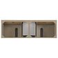 James Martin Vanities Lorelai 72" Double Vanity in Whitewashed Oak with 3 cm Lime Delight Quartz Top, , large