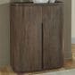 Ashley Landermont Bar Cabinet in Medium Brown, , large