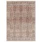 Surya Carlisle Oriental 5"3" Round Dusty Pink, Medium Brown, Light Gray, Pale Blue, Brown and Cream Area Rug, , large