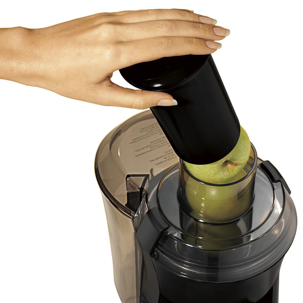 Hamilton Beach 1 Speed Big Mouth Juice Extractor in Black and Stainless Steel, , large