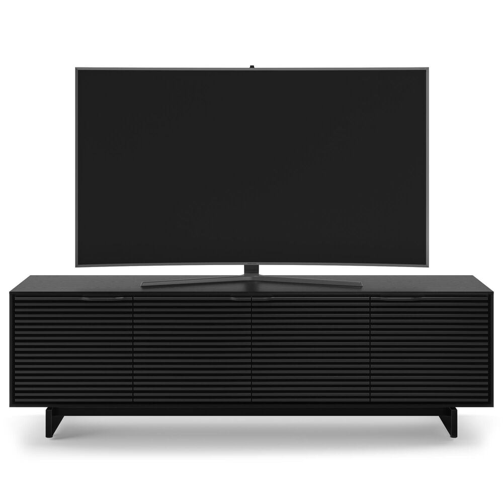 BDI Align 81&quot; TV Credenza in Ebonized Ash, , large