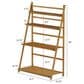Timberlake Pure Garden 4-Tier Plant Stand in Natural Wood, , large