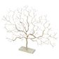 Maple and Jade 24" x 32" Winter Tree Sculpture in Silver and Gold, , large