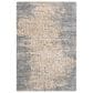 Nourison Harmony 2" x 3" Slate and Beige Area Rug, , large