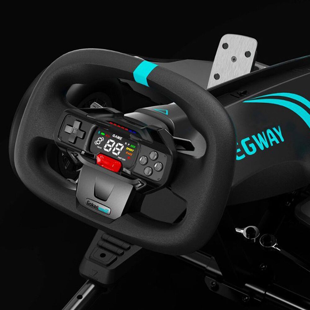 Segway GoKart Pro 2 Electric Scooter in Black and Blue, , large