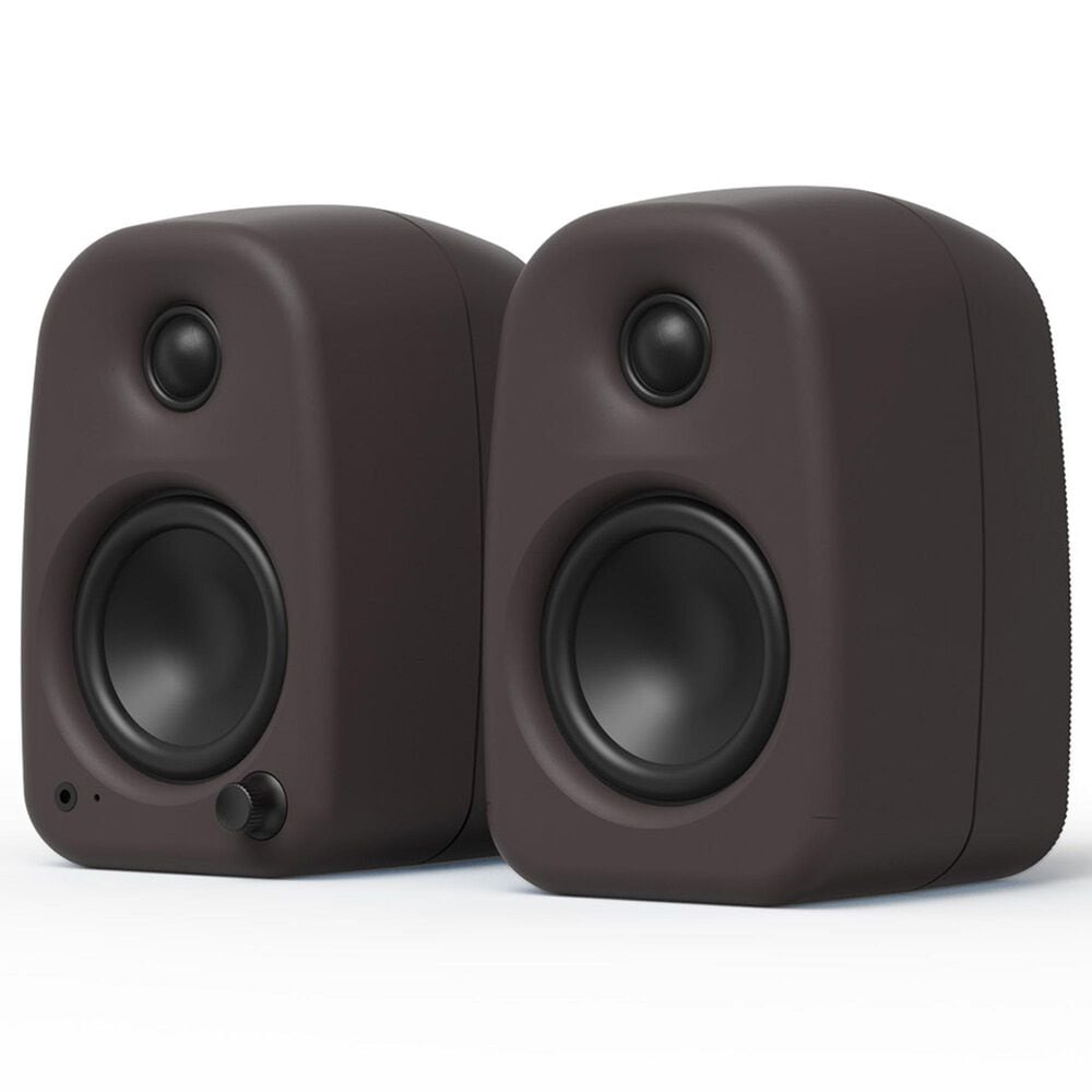 Kanto UKI Desktop Speakers with Bluetooth in Pumice (Pair), , large