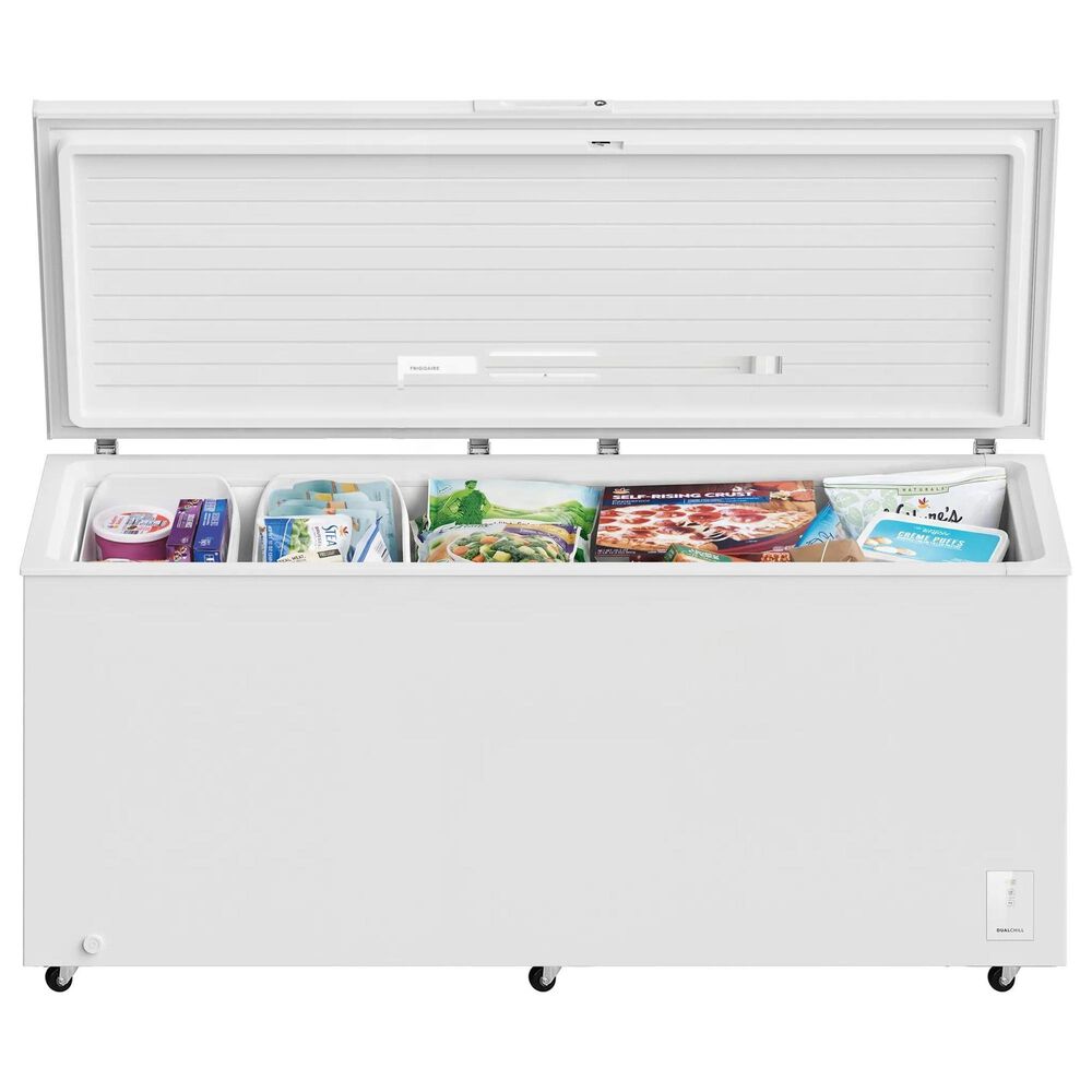 Frigidaire 25 Cu. Ft. Garage Ready Chest Freezer in White, , large