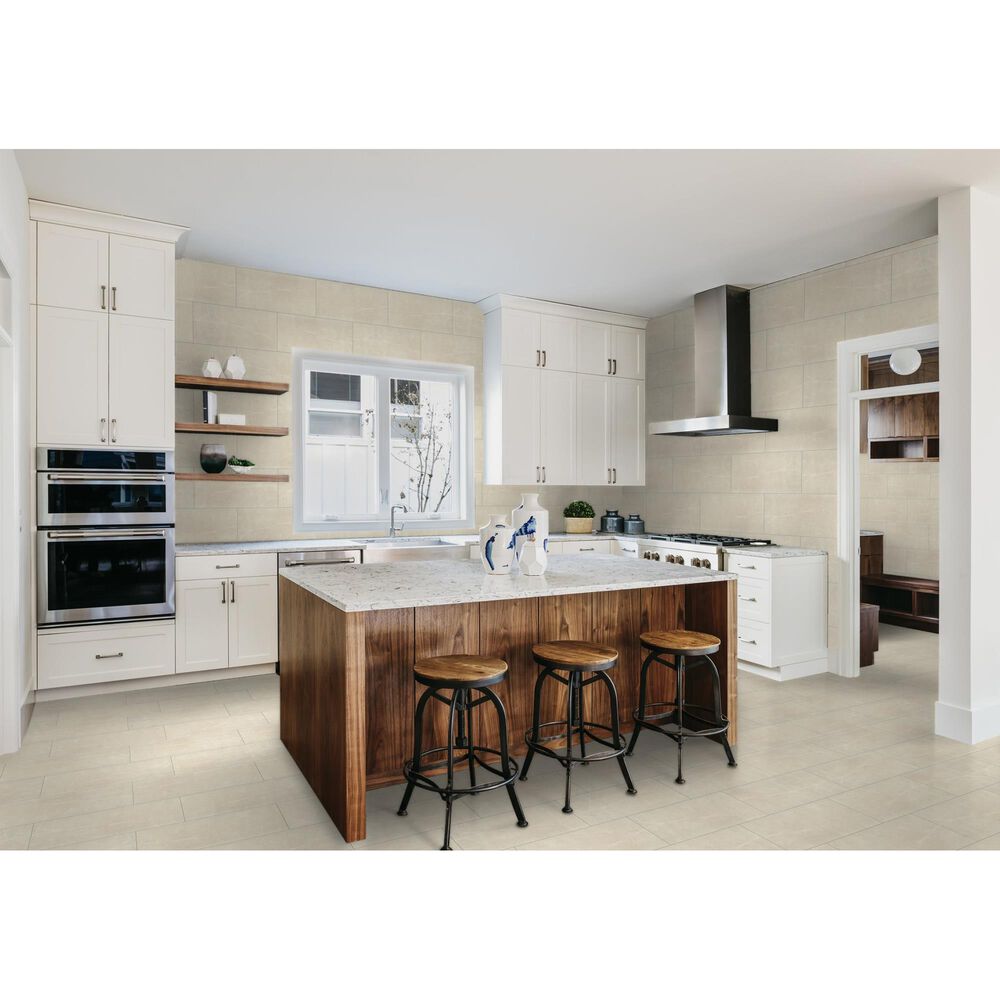 Emser Sterlina Ivory 12&quot; x 24&quot; Matte Porcelain Tile, , large