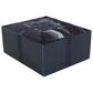 Pem America Christian Siriano 60" x 70" Ombre Luxury Faux Fur Throw with Gift Box in Black and Brown, , large