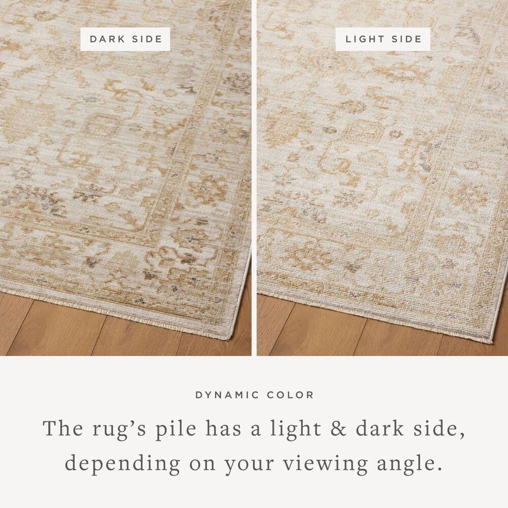 Magnolia Home Pace Natural and Gold 11&#39;6&quot; x 15&#39;4&quot; Area Rug, , large