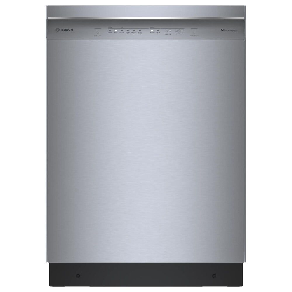 Bosch 300 Series 24" Built-In Recessed Handle Dishwasher in Stainless Steel, , large
