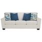 Ashley Cashton Stationary Sofa and Loveseat Set in Snow, , large