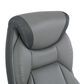 Valor Living Executive Chair with Charcoal Grey Upholstery in Titanium, , large