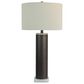 Classy Art Wholesalers Slate Stone Table Lamp in Bronze, , large