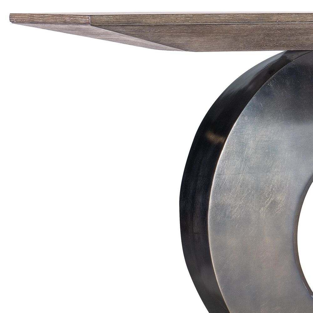 Hooker Furniture Modern Mood Accent Console Table in Mink and Black, , large
