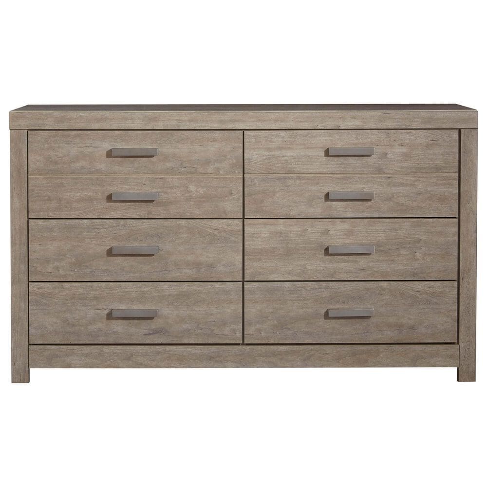 Ashley Culverbach 4 Piece King Bedroom Set in Driftwood Gray, , large