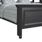 Mayberry Hill Hampton Twin Over Full Bunk Loft Bed with Staircase and Desk in Charcoal, , large