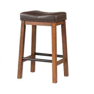 Hawthorne Furniture 24" Backless Barstool, , large