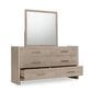 Urban Home Gardenia Dresser and Mirror in Chai, , large